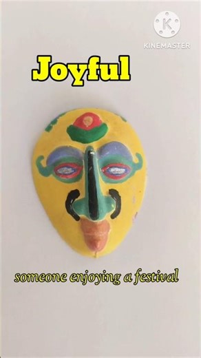 Plaster of Paris mask art