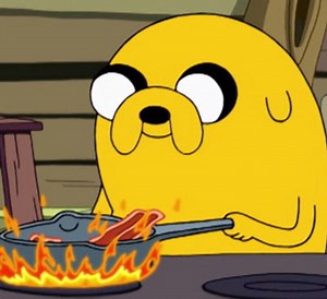 Bacon Pancakes from Adventure Time - Cartoon Cuisine
