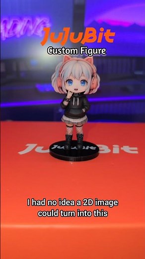 unboxing my jujubit custom figurine ! #jujubit