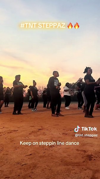 Keep on Steppin: Line Dance Practice with TNT STEPPAZ