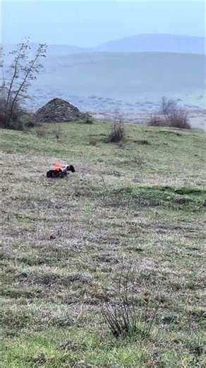 Crashed my Traxxas rustler 4x4 vxl into the car!😤