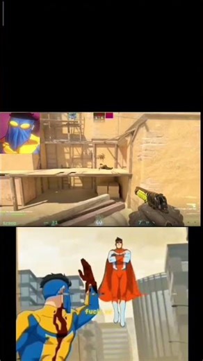 invincible: i got this | CS2 moments #shorts #cs2 #invincible