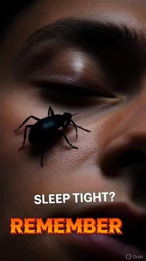 “The Bug That Bites Your Face While You Sleep 😳🪳