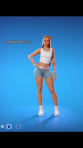 Ice Spice Fortnite Skin Showcase