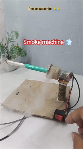 How to smoke machine 💨 #smokemachine #mini #machine