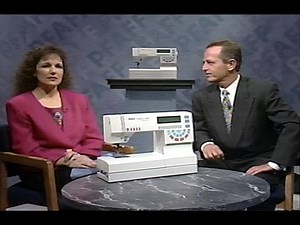 PFAFF creative 7550: Volume I (VHS, 1994)