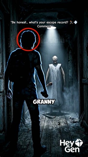 Why Can't We See Our Face in Granny? 🧐 #shorts #ytshorts #gameplay #viral #trending