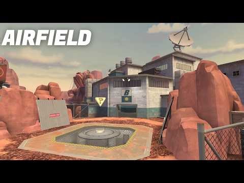 koth_airfield_b10 - TF2 Community Map Gameplay