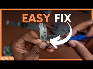 Detailed Guide: Easily Resize Screw Link Bracelets & Micro Adjustments (T-Fit)