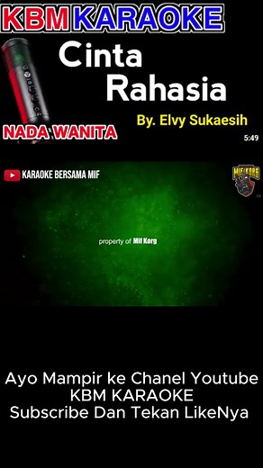 cintarahasia #fyp #fypシ゚viral #karaoke #cintarahasia #elvisukaesih #karaokedangdut #kbmkaraoke #nadawanita #karaoketiktok #dangdutoriginal
