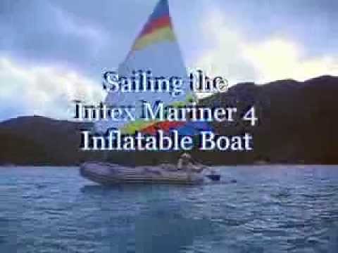 Intex Mariner 4 Inflatable Raft Sailboat from SailboatsToGo