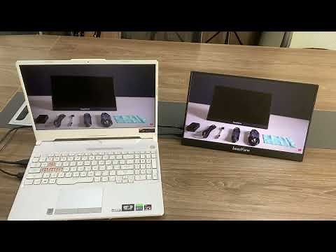 INVPM001-02B How to solve the problem of no screen after HDMI connection InnoView portable monitor