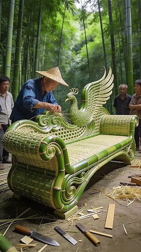 Handcrafted Bamboo Weaving Craftsman: Timeless Artistry