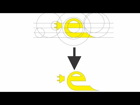 Corel Draw Tutorial. NEW Logo ,E, Electronic logo design. #graphicsdesign #logodesign