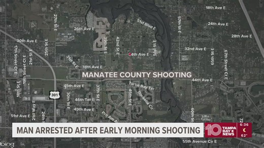 Man dead after shooting in Manatee County, suspect in custody