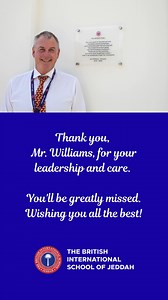 This term, we say a fond farewell to Mr Ian Williams — a remarkable leader whose kindness, humour, and dedication have touched every corner of the BISJ community. From championing student growth to supporting staff and families, Mr Williams has helped shape a culture of compassion and connection that we will carry forward with pride. Join us in celebrating his legacy through this short video from his farewell event — a moment filled with gratitude, laughter, and heartfelt goodbyes. Thank you, Mr
