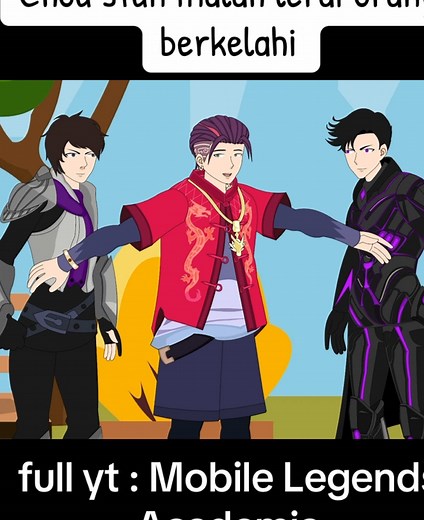 Chou Stun Animation in Mobile Legends Gameplay