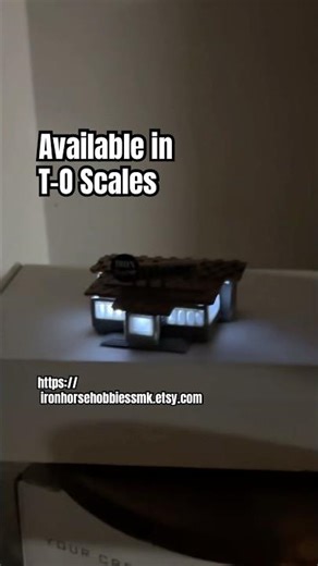 Scale Model Diner 3D Modeling for Model Trains #3dprinting #modeltrains #3dmodeling