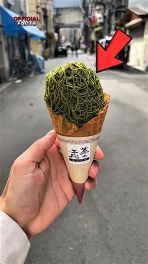 The World’s Strangest Ice Creams! 🍨🌍 #Shorts