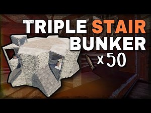 FLOOR STACKED TRIPLE BUNKER BASE DESIGN 2020 | Rust Building 4.0