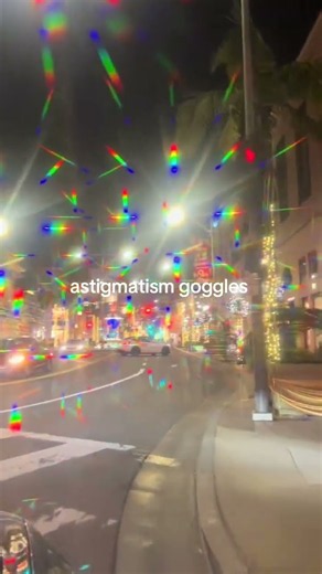 So THIS Is What “Astigmatism Goggles” Look Like 👀✨