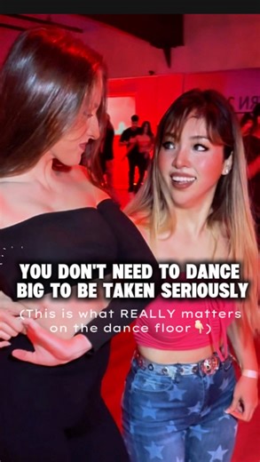 🌹 𝑴 𝑰 𝑴 𝑰• 𝘉𝘢𝘤𝘩𝘢𝘵𝘢 & 𝘚𝘢𝘭𝘴𝘢 𝘋𝘢𝘯𝘤𝘦𝘳 🌹 on Instagram: "✨ Here’s what actually matters on a REAL social dance floor… ✨ Some dance spaces push this unspoken idea: If you’re not dancing BIG, you’re not doing it right. 💥 Big styling 💥 Big combos 💥 Big presence And if you’re not moving like that, people assume you’re “not showing you can dance.” But reality is… The best partners are the ones who keep it simple & have: 🎯 The best control 🎯 The cleanest timing 🎯 The strongest