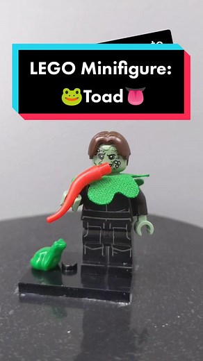 Replying to @samuelpotato LEGO Minifigure: Toad! #lego #fyp #marvel