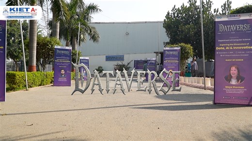 KIET Group Of Institutions on Instagram: "𝐃𝐀𝐓𝐀𝐕𝐄𝐑𝐒𝐄 𝟐𝟎𝟐𝟓 | 𝐄𝐱𝐩𝐥𝐨𝐫𝐢𝐧𝐠 𝐃𝐚𝐭𝐚, 𝐀𝐈 & 𝐈𝐧𝐧𝐨𝐯𝐚𝐭𝐢𝐨𝐧 A day where ideas met intelligence, technology met creativity, and the spirit of innovation lit up KIET. From inspiring sessions to thought-provoking conversations, Dataverse 2025 showcased the future of Data & AI. Here’s a glimpse into the energy, knowledge, and vision that shaped the event. #Dataverse2025 #AI #DataScience #Innovation #TechFuture #KIET #TechEvent"