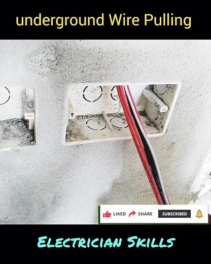 electrical wire pulling techniques|| How to wire pulling in conduit || The Electrician Skills