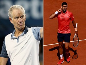 Novak Djokovic's taunting celebration against the French Open crowd receives John McEnroe's approval who demands respect for the Serb