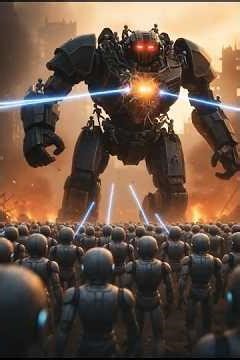 Who Wins 100 Mini Bots vs 1 Giant Mech?