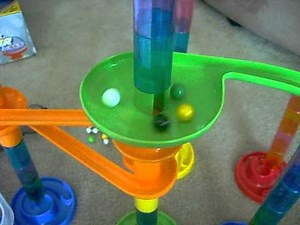 Marble Race 7 with all Solid Marbles
