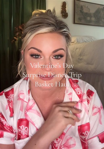 Valentine’s Day Surprise Disney Trip Basket Haul