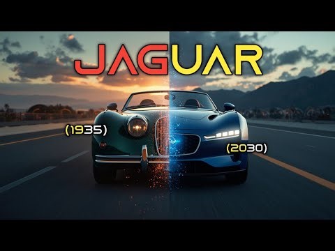 The Jaguar Car Evolution 1935 - 2030 | Best Jaguar Cars History