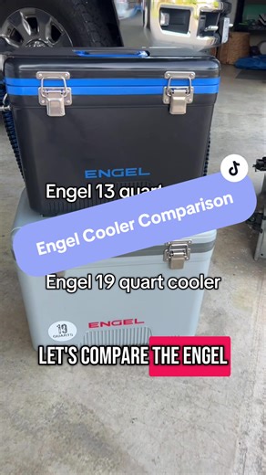 Engel Cooler Comparison: 13 Quart vs 19 Quart