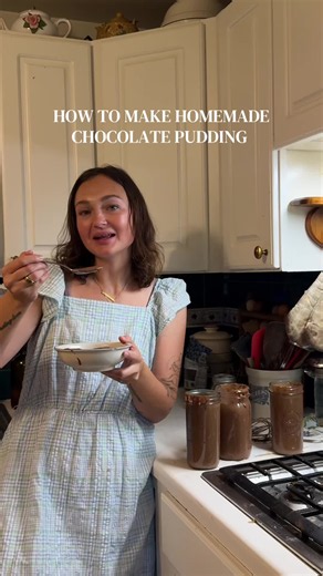 Homemade Chocolate Pudding Recipe