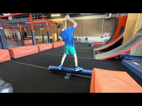 Endurance course with Kyle