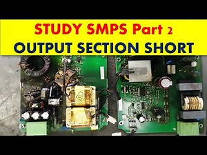 #183 How to repair switch mode power supply SMPS - output short circuit study Part 2