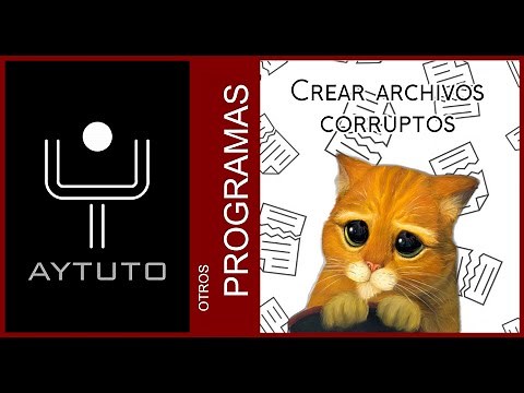 Crear un archivo corrupto (fácil y rápido) (PDF, DOC, XLS, ZIP...TODOS LOS FORMATOS)
