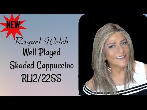 RAQUEL WELCH | WELL PLAYED ~Wig Review | RL12/22SS | SHADED CAPPUCCINO | Wig & Chat Studio