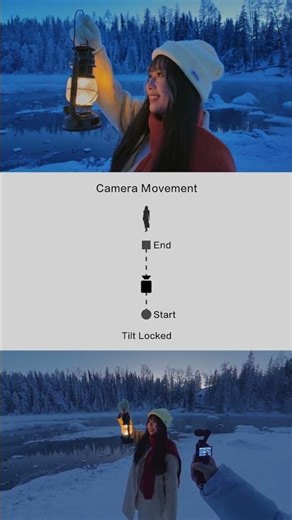 You’re walking through a snow-covered dream. ❄️🚶‍♂️｜Osmo Pocket 3