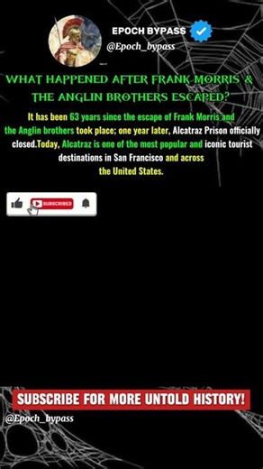 The Legendary Escape & The End of Alcatraz Prison #history