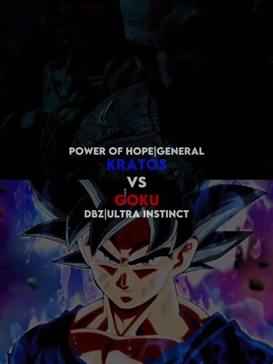 Kratos VS Goku: Ultimate Battle of the Titans