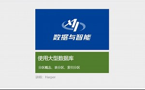 「SQL数据分析」使用大型数据库：分区概念、表分区、索引分区#SQL#数据分析#数据科学