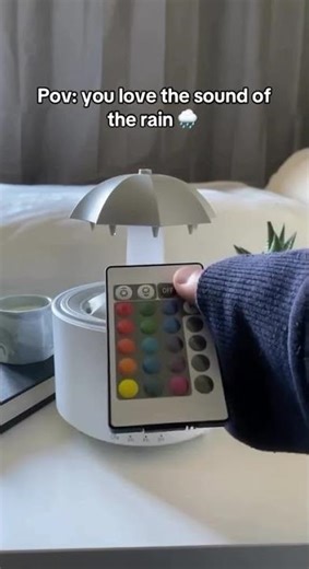 Rotating Water Drop Aroma Diffuser – Model V88 جهاز نشر العطور – شكل قطرة ماء دوّارة