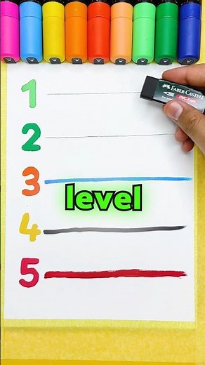 World’s Strongest Eraser VS 5 More Levels…😱(#shorts)