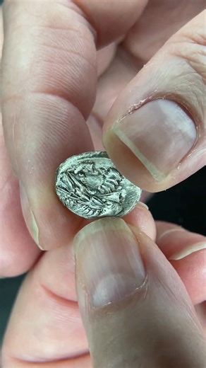 300-200 BC Kugelwange Type Celtic Drachm: 3.1 grams 16mm Obverse: Laureate, bearded head of Zeus right imitating the type of Philip II of Macedon Reverse: Mighty horse prancing left Note: Added a picture of original tag. Batteries not included. | L5