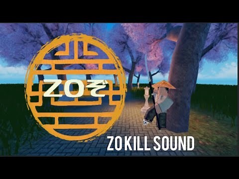 Roblox | ZO custom kill sound
