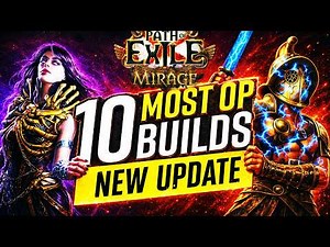 10 INSANELY BROKEN Builds You Need to Abuse in 3.28! Path of Exile Builds (POE BUILDS)