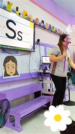 Tunog ng Letrang S para sa Kindergarten